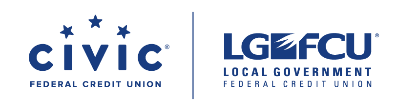 LGFCU and CIVIC FCU logos